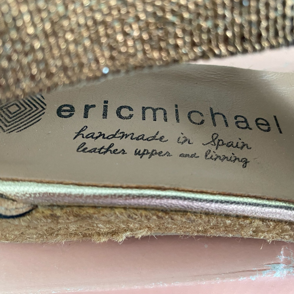 Made in Spain Eric Michael brand espadrilles - Picture 5 of 7